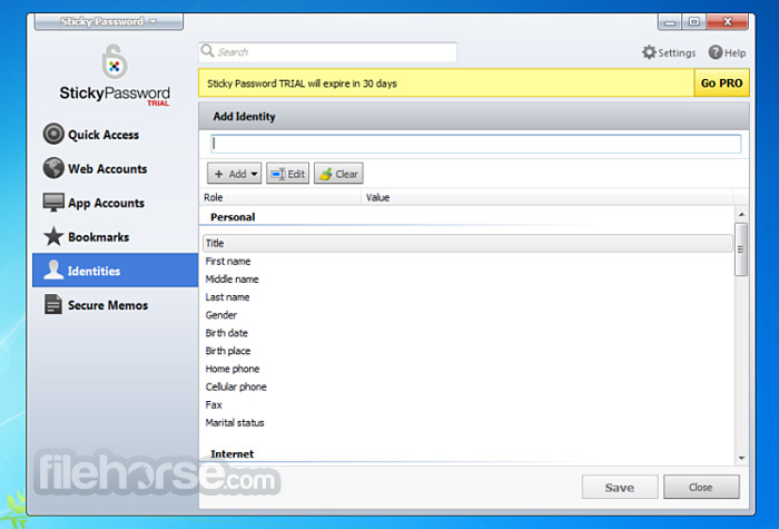 Sticky Password 畫面截圖 4