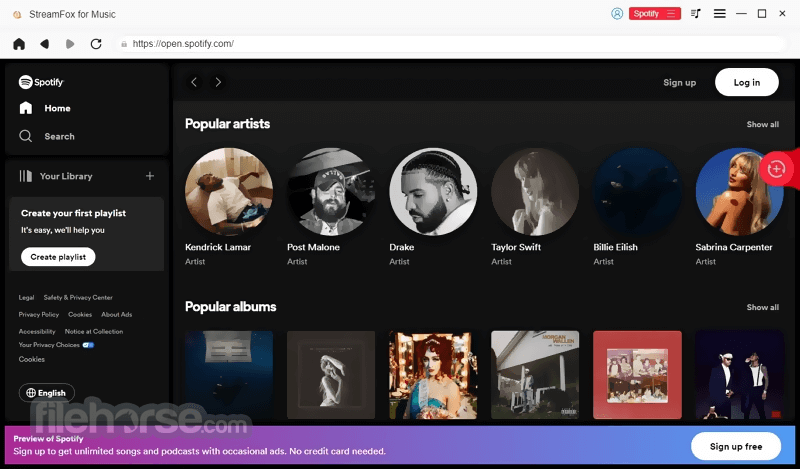 StreamFox for Music 畫面截圖 2