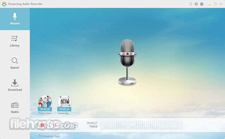 Streaming Audio Recorder 畫面截圖 1