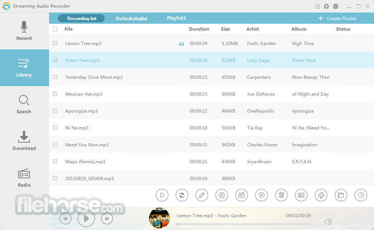 Streaming Audio Recorder 畫面截圖 3