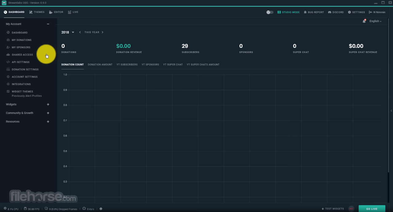 Streamlabs OBS 畫面截圖 3