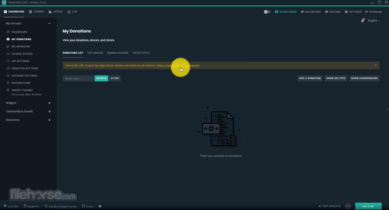 Streamlabs OBS 畫面截圖 4