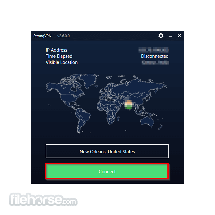 StrongVPN 畫面截圖 2