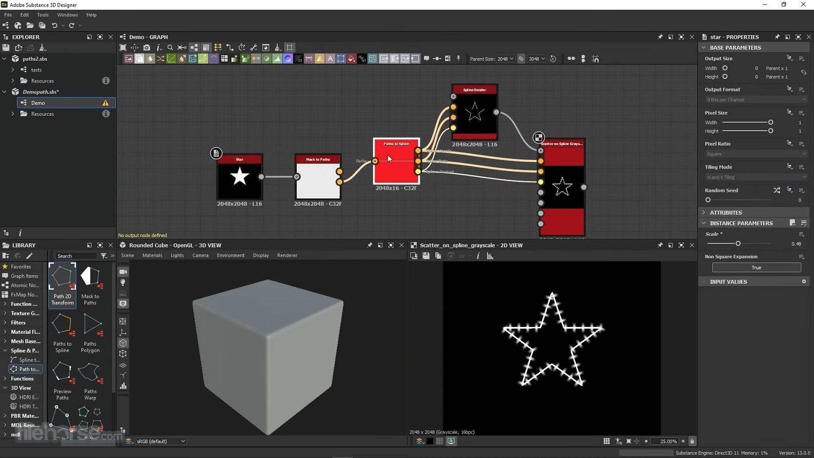 Substance 3D Designer 畫面截圖 2