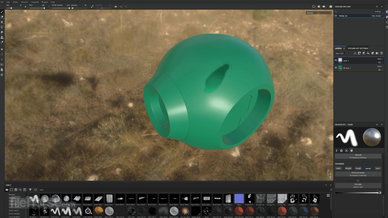 Substance Painter 畫面截圖 2
