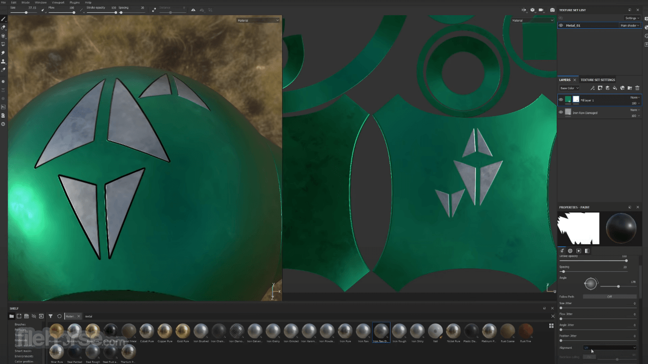 Substance Painter 畫面截圖 3