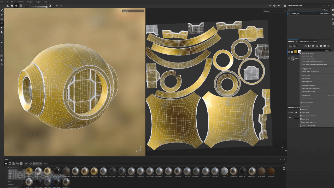 Substance Painter 畫面截圖 4