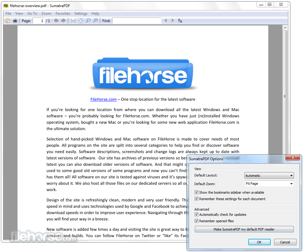 Sumatra PDF 3.6.1 (64-bit) 畫面截圖 3