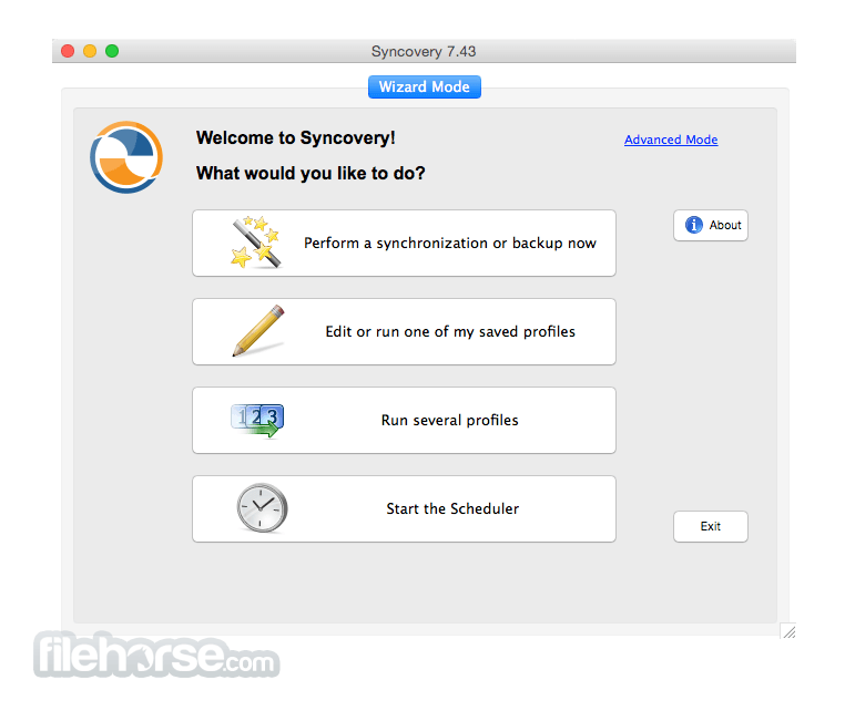 Syncovery 畫面截圖 1