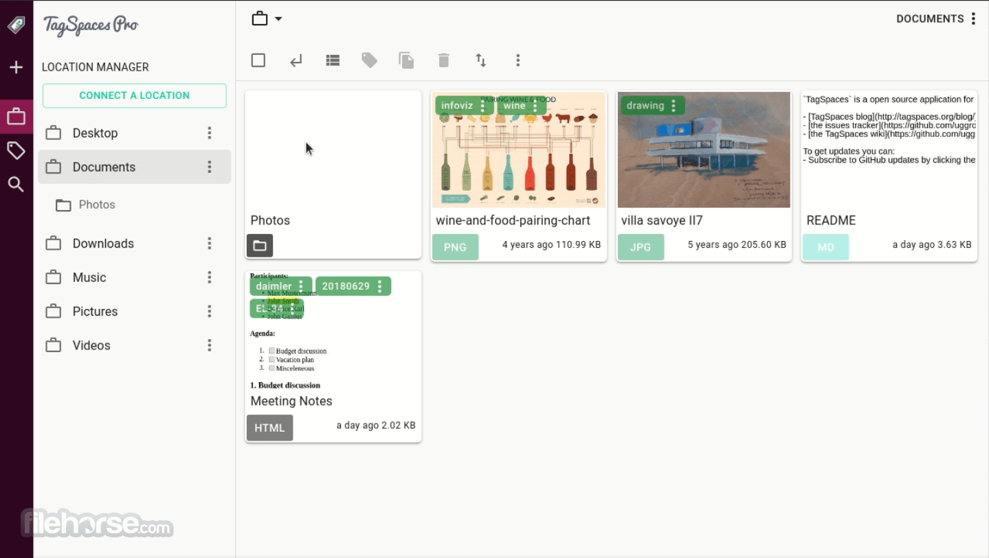TagSpaces 畫面截圖 1