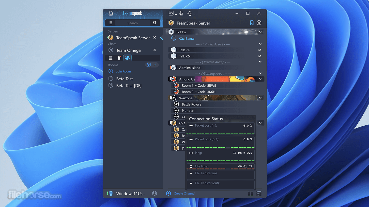 TeamSpeak Server 3.13.8 (32-bit) 畫面截圖 3