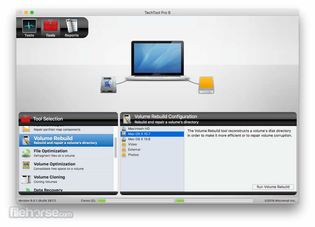 TechTool Pro 畫面截圖 2
