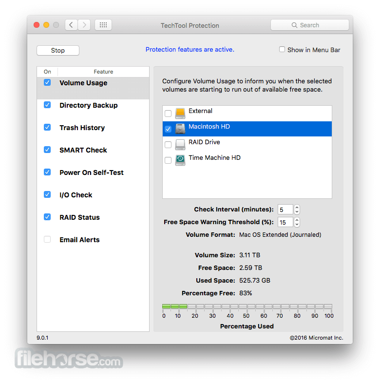 TechTool Pro 畫面截圖 5