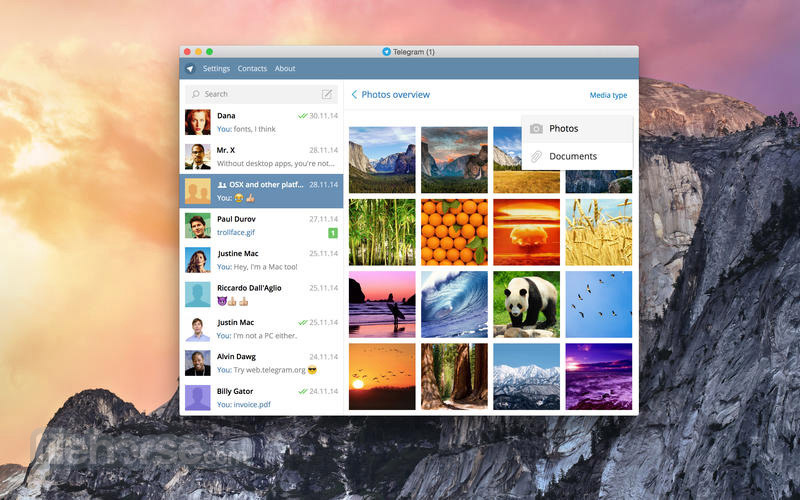 Telegram for Desktop 畫面截圖 3
