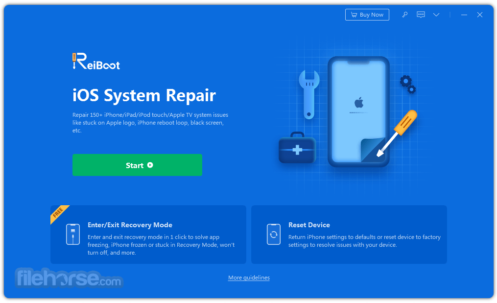 ReiBoot - iOS System Repair 畫面截圖 1