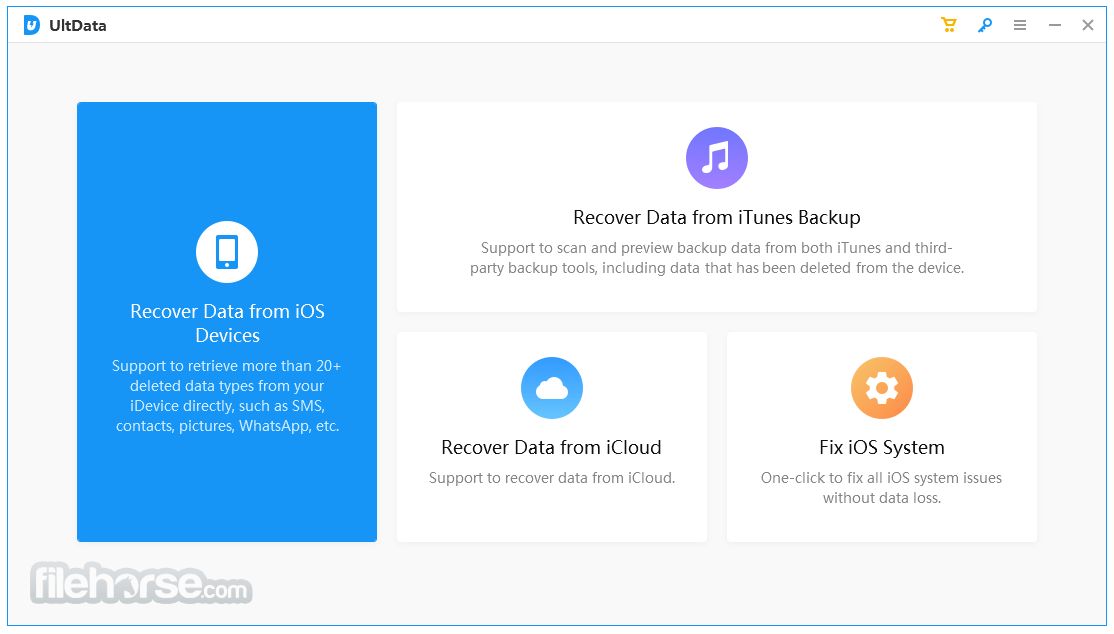 Tenorshare UltData iOS for PC 畫面截圖 1