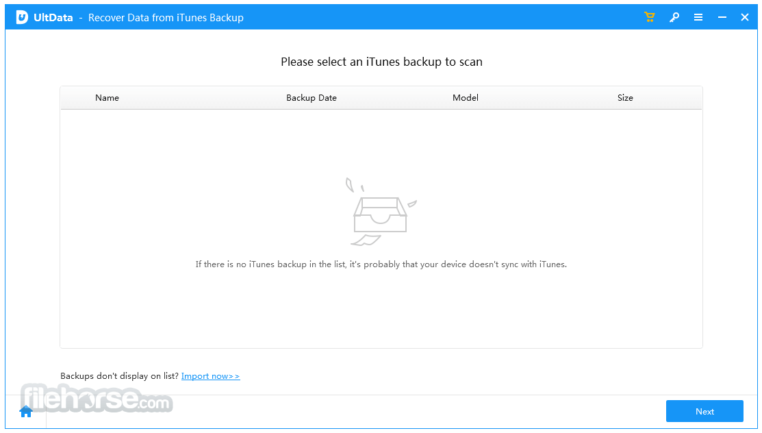 Tenorshare UltData iOS for PC 畫面截圖 3
