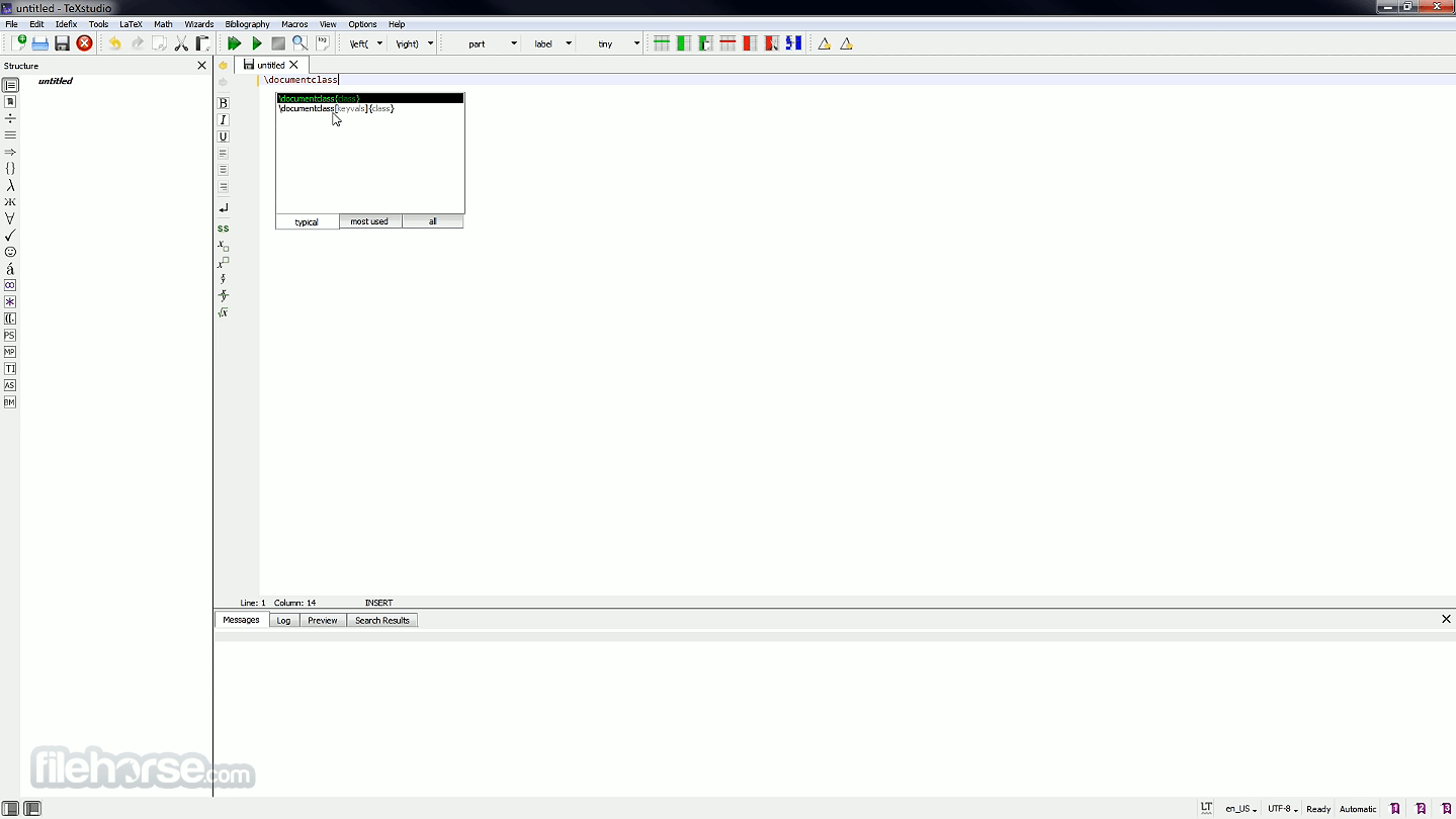 TeXstudio 畫面截圖 1