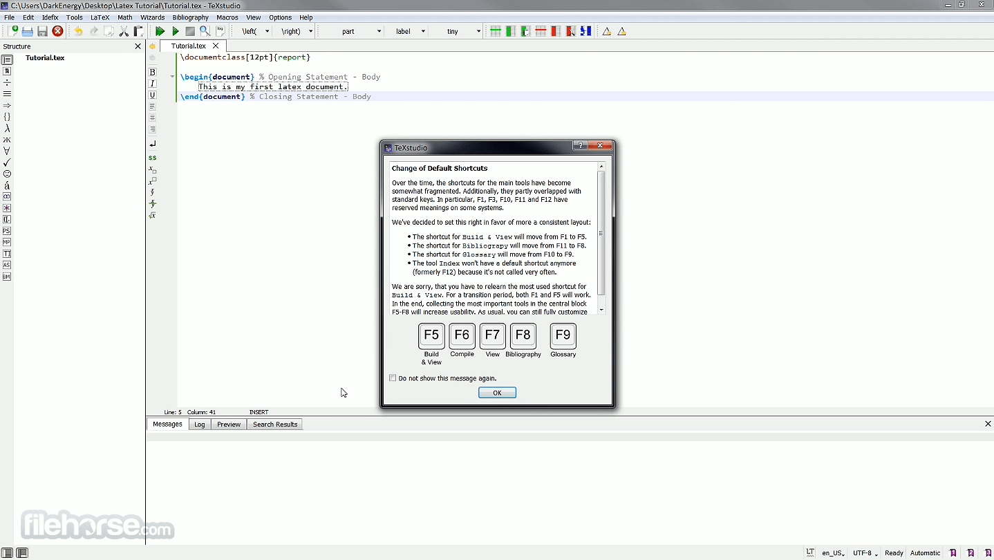 TeXstudio 畫面截圖 3
