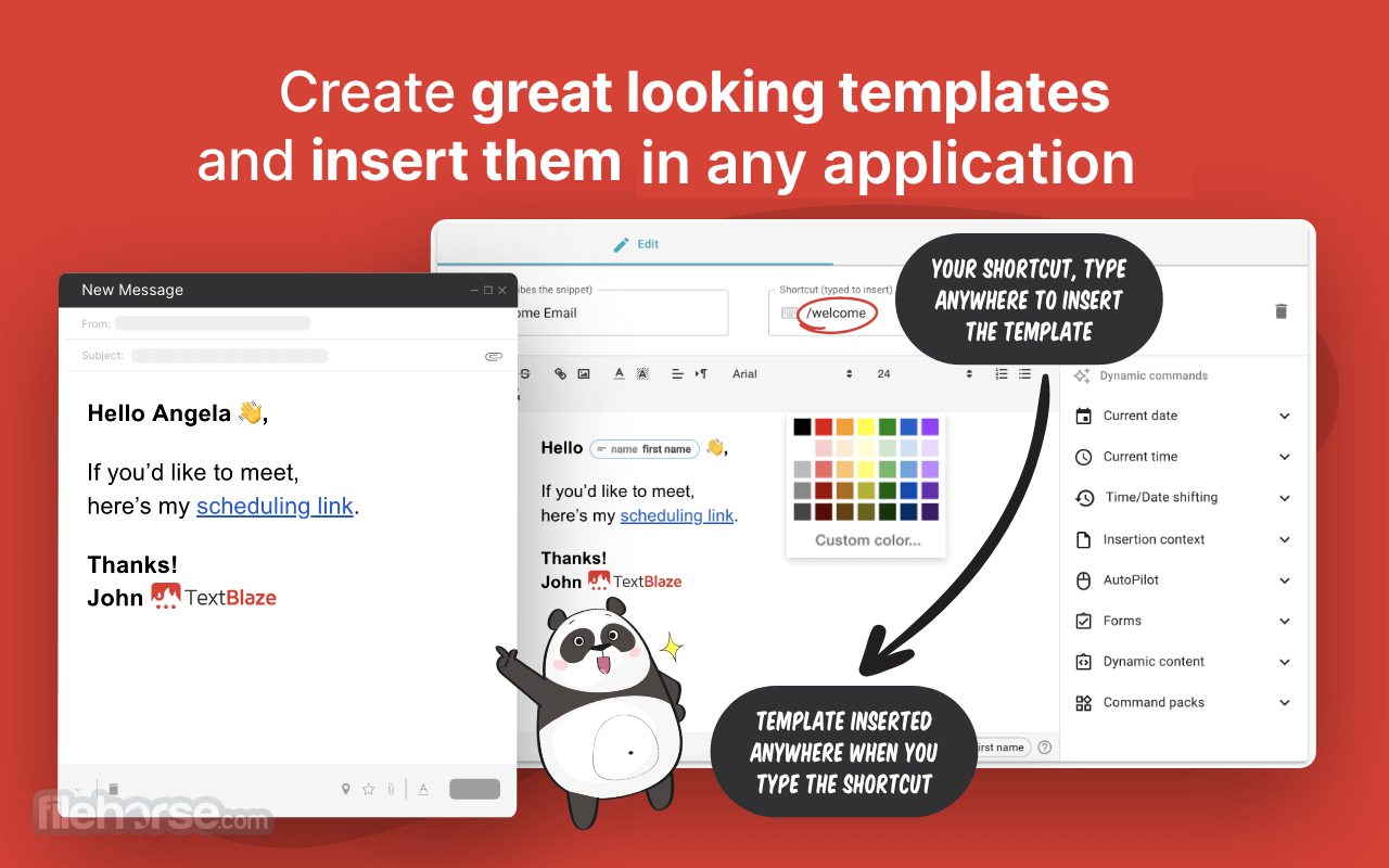 Text Blaze - Templates and Snippets 畫面截圖 5