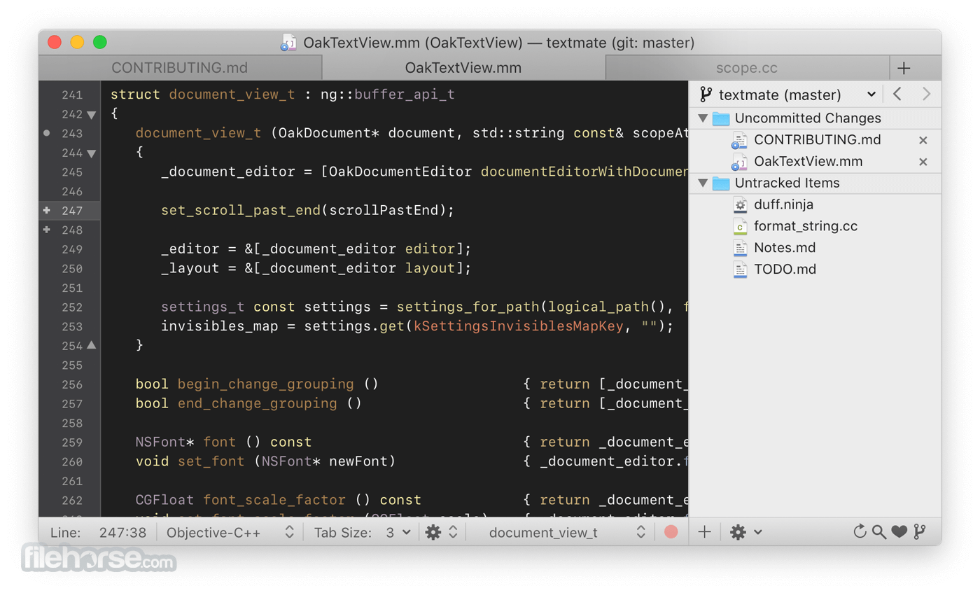 TextMate 畫面截圖 1