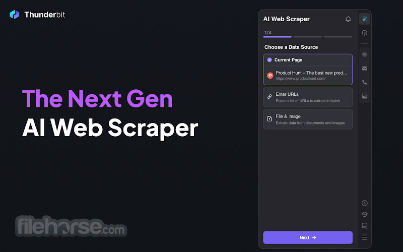 Thunderbit AI - AI Web Scraper 畫面截圖 1