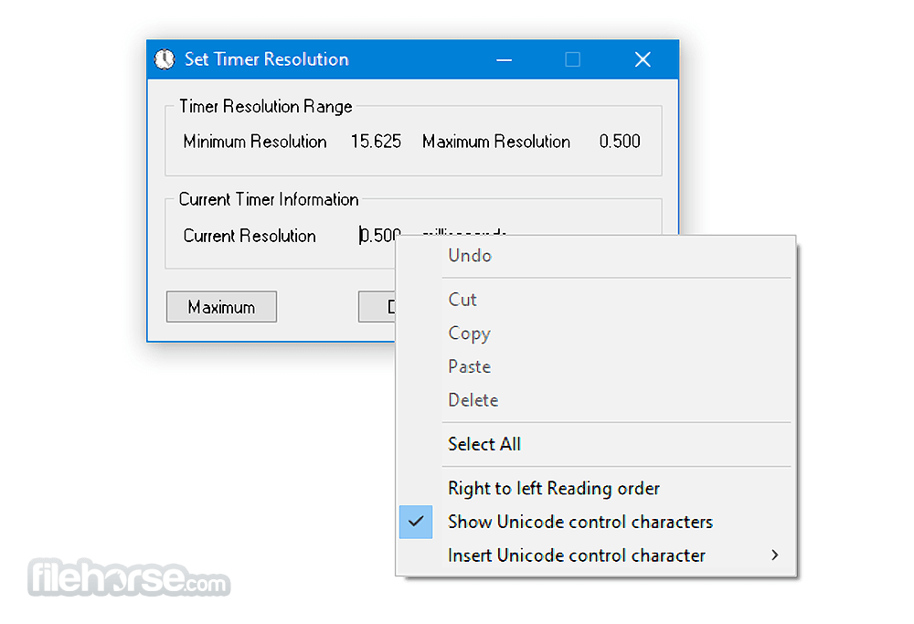 Timer Resolution 畫面截圖 2