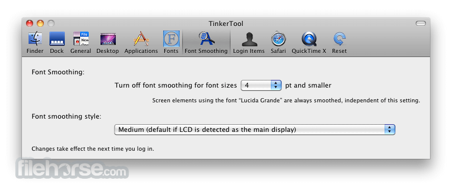 TinkerTool 畫面截圖 5