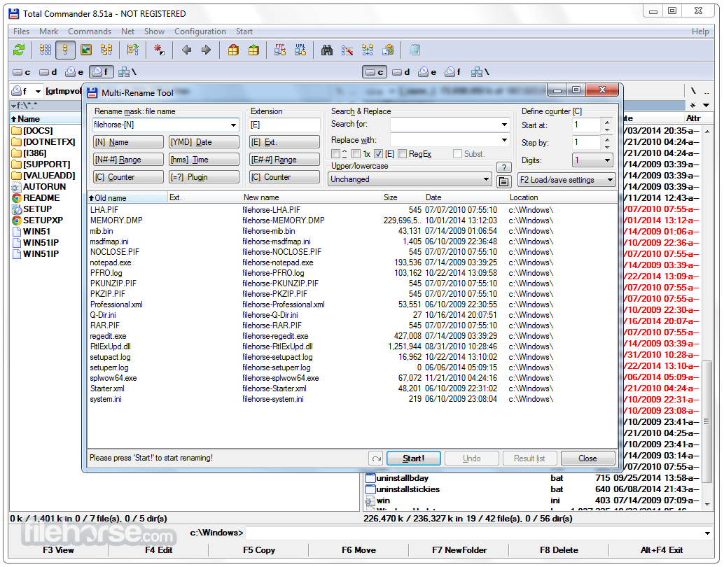 Total Commander 11.58 (64-bit) 畫面截圖 2