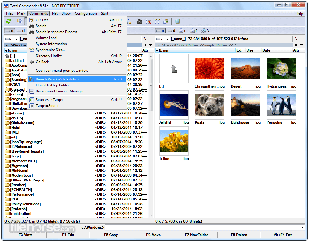 Total Commander 11.58 (64-bit) 畫面截圖 3