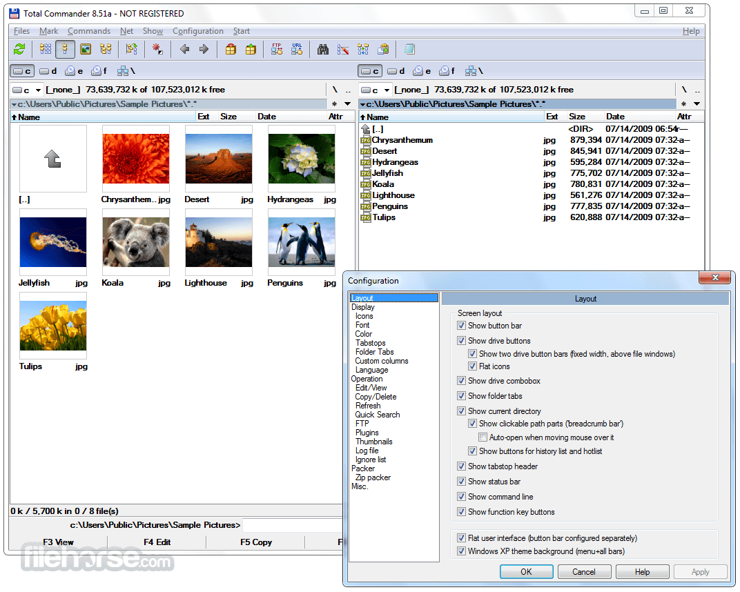 Total Commander 11.58 (64-bit) 畫面截圖 5