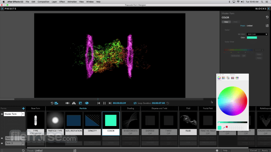 Trapcode Particular 畫面截圖 1