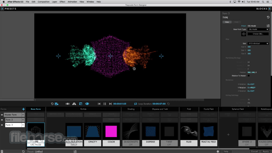 Trapcode Particular 畫面截圖 3
