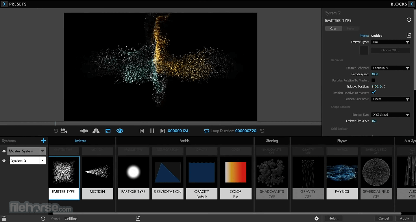 Trapcode Particular 畫面截圖 4