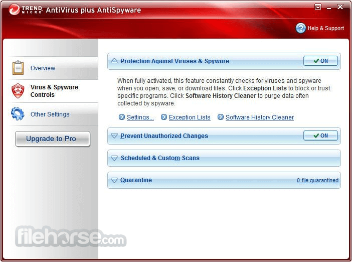 Trend Micro Antivirus+ 畫面截圖 3