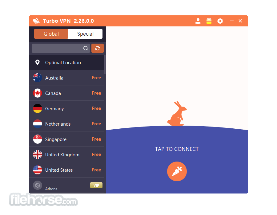 Turbo VPN 畫面截圖 1
