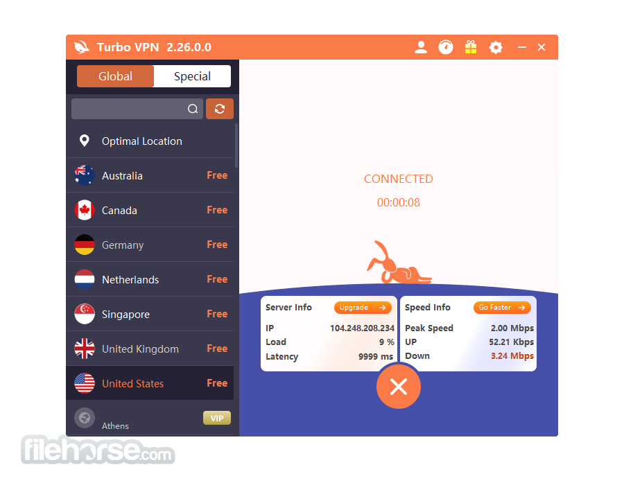 Turbo VPN 畫面截圖 2
