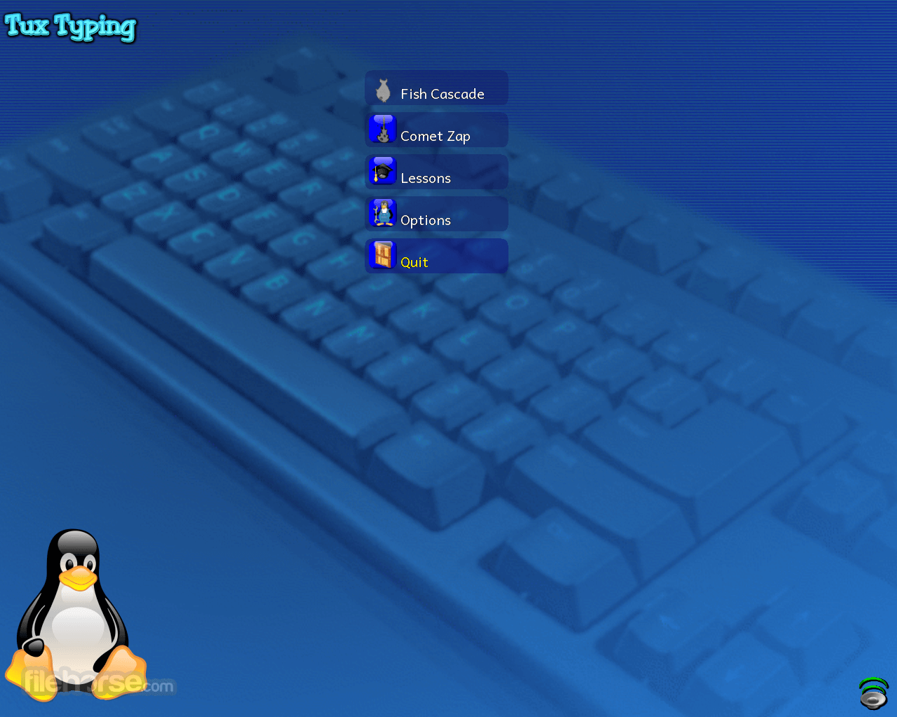 Tux Typing 畫面截圖 1