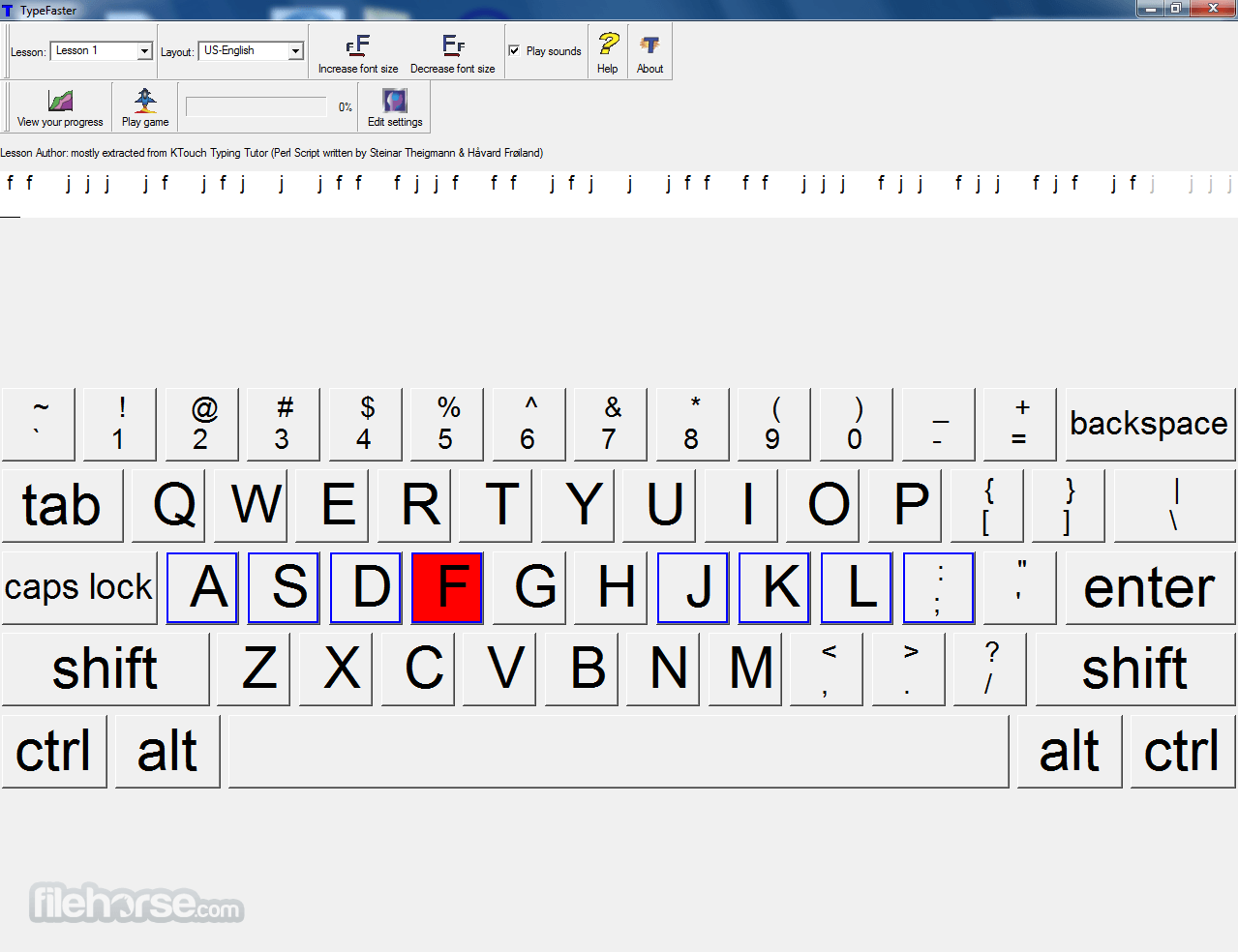 TypeFaster 畫面截圖 1