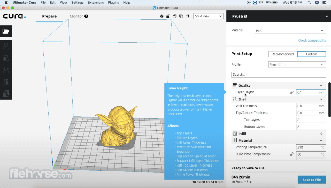 Ultimaker Cura 畫面截圖 2