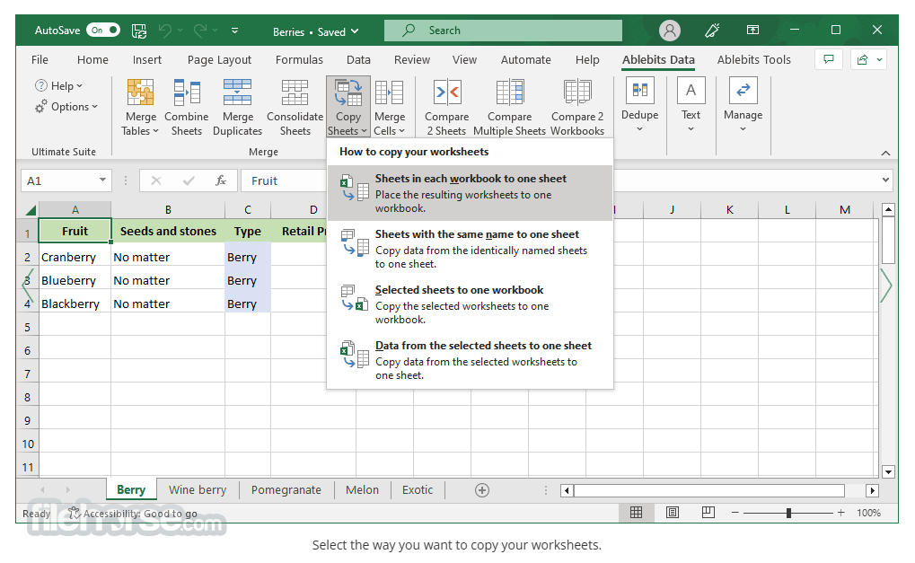 Ultimate Suite for Excel 畫面截圖 4