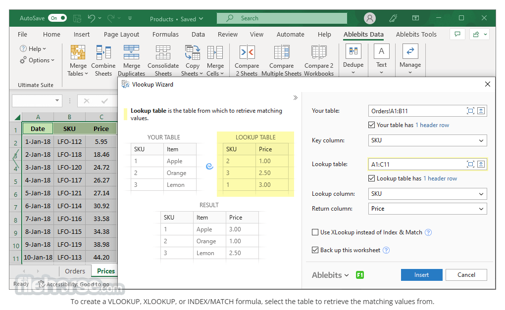 Ultimate Suite for Excel 畫面截圖 5