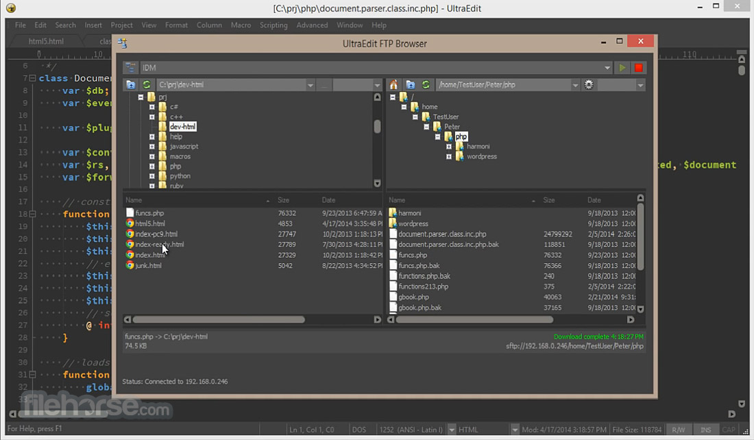 UltraEdit 33.0.0.21 (64-bit) 畫面截圖 5