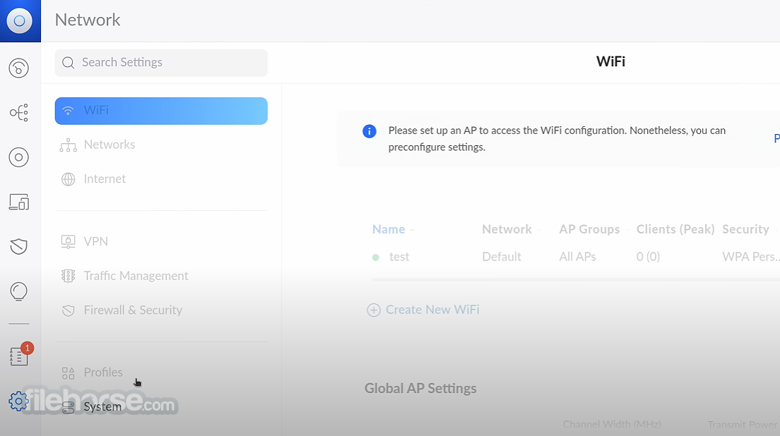 UniFi Network Server 畫面截圖 2