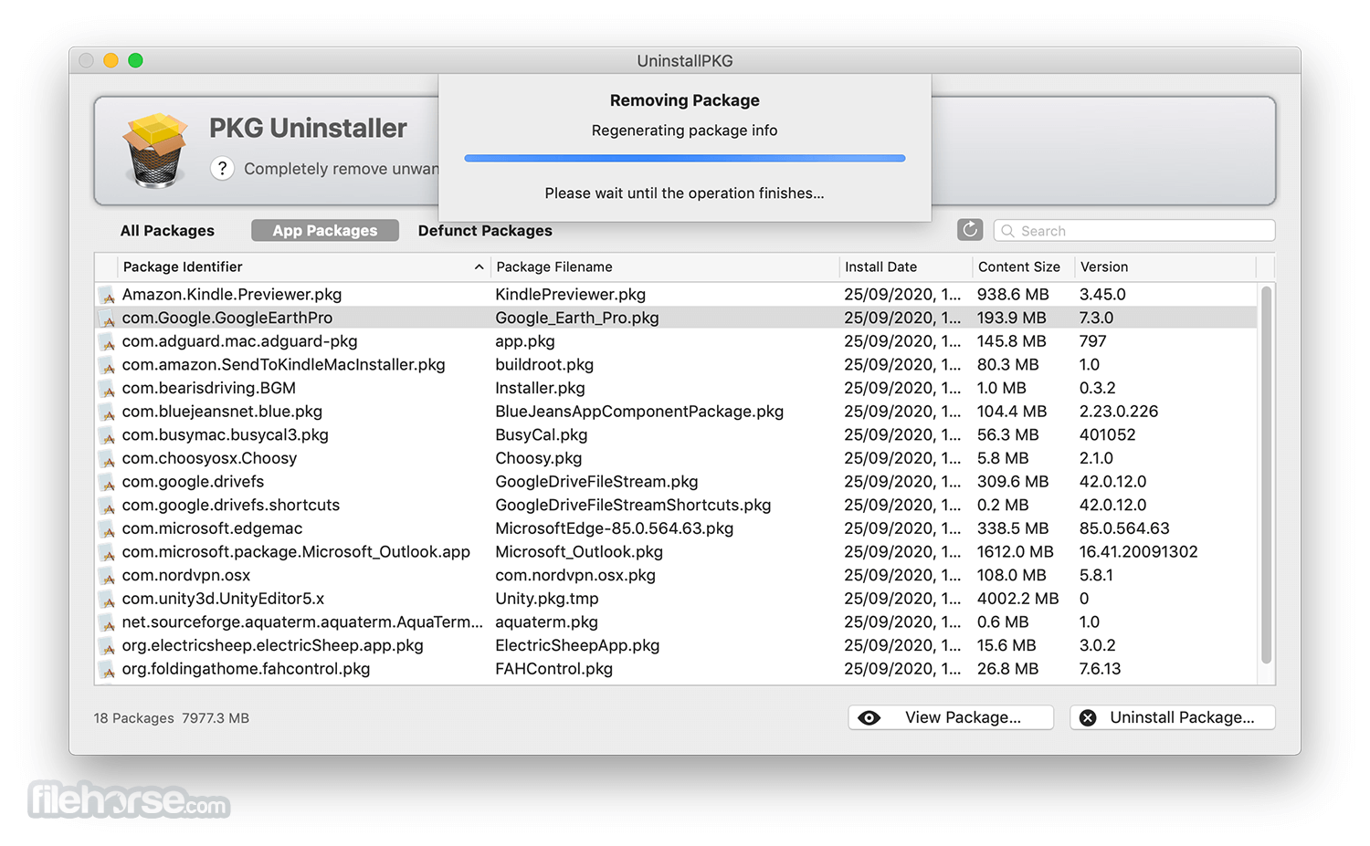 UninstallPKG 畫面截圖 4