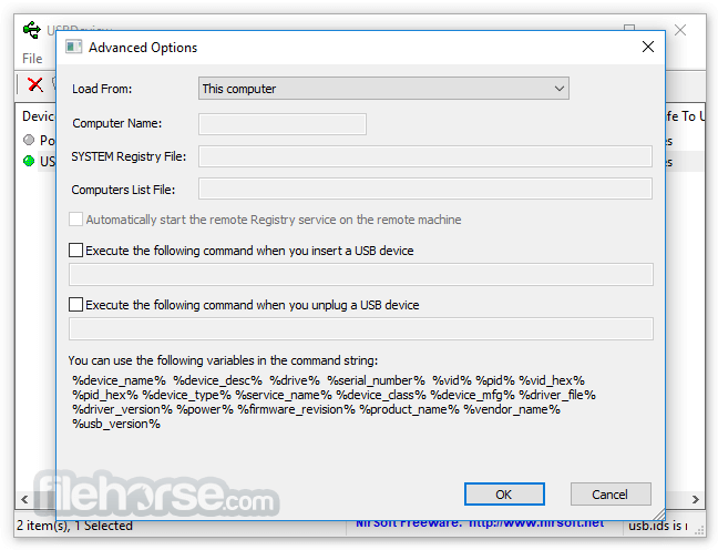 USBDeview 3.10 (32-bit) 畫面截圖 2