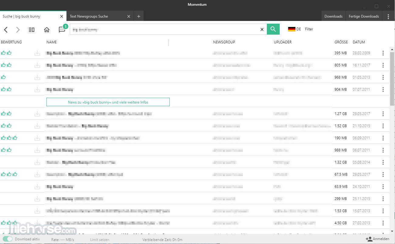 UseNeXT - Usenet Provider 畫面截圖 2