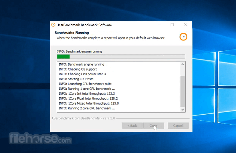 UserBenchmark 畫面截圖 1