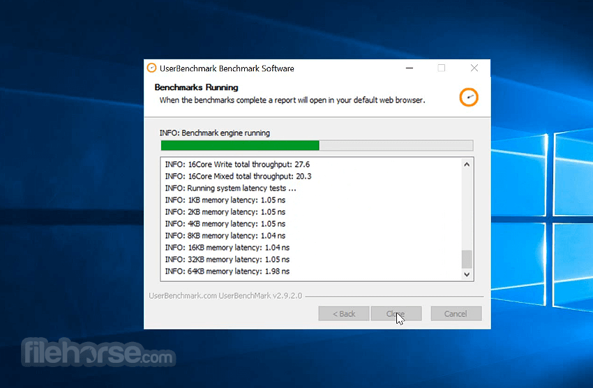 UserBenchmark 畫面截圖 2