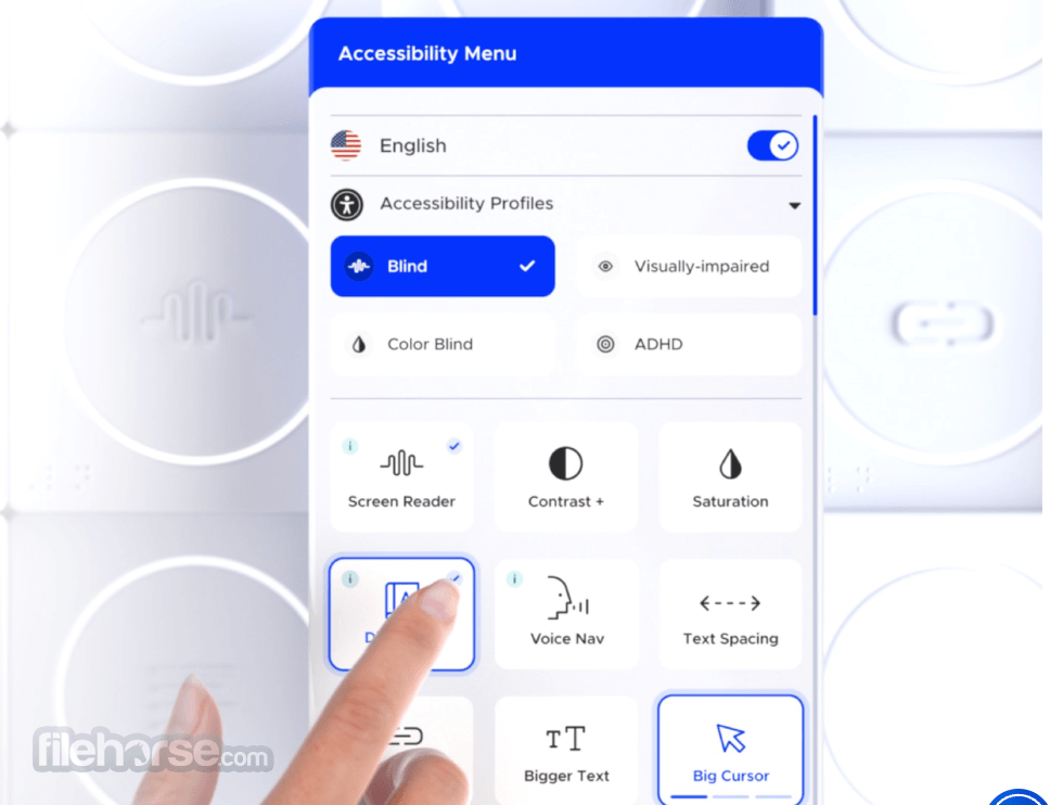Userway - Web Accessibility Tools 畫面截圖 2